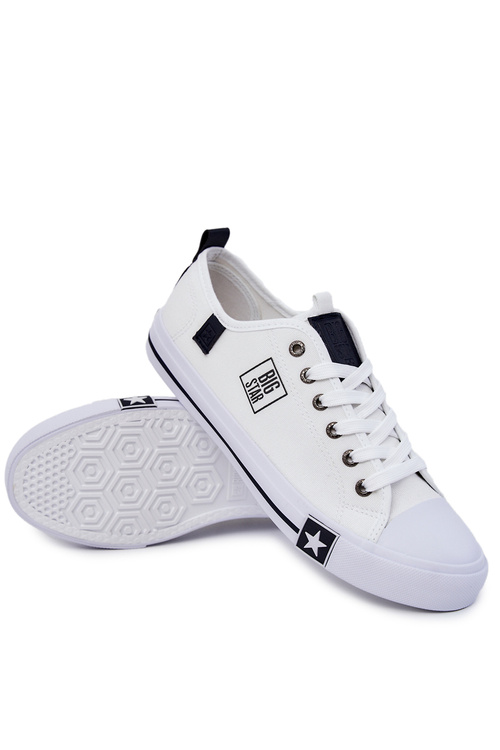Men's Low Sneakers Big Star JJ174137 White