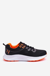 Classic Men's Sports Shoes Lace-up Black-Orange Jasper