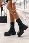 Boots On Massive Platform Black Florinara