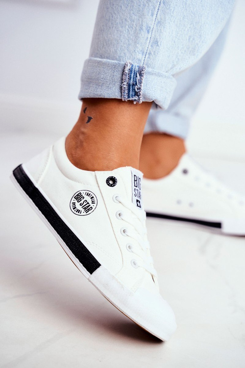 Women's Sneakers Big Star White FF274228