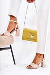 Fashionable Sandals On A Bar Beige Salis