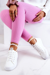 Women's Leather Sneakers White Mikayla
