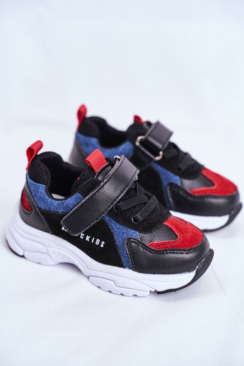 Children's Sports Shoes Black Navy ABCKIDS B932104063
