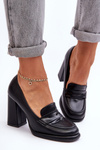 Stylish Heels On The Stiletto Black Florence