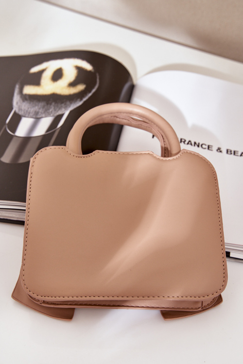 Small Bag With Bow Dark Beige Nesehe