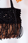 Braided Handbag Basket NOBO XK0050 Black