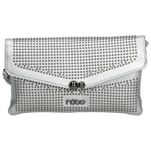 Women's Clutch Handbag Nobo Silver G1510-C022