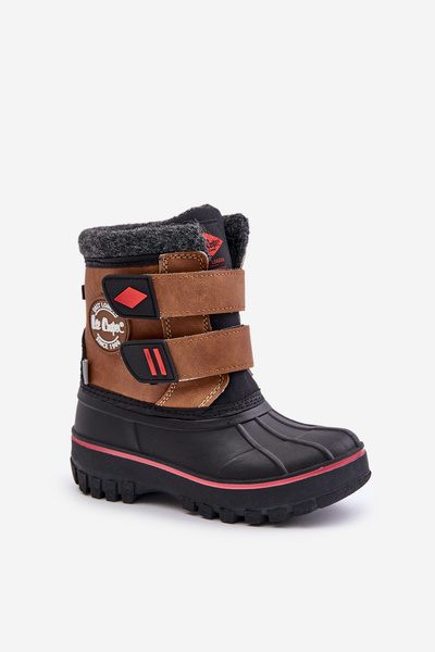 Children's Snow Boots With Velcro Lee Cooper LCJ-24-44-2864K Camel