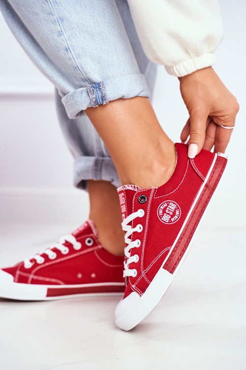 Women's Big Star Sneakers Red FF274226