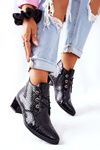 Heeled boots Black Albeq
