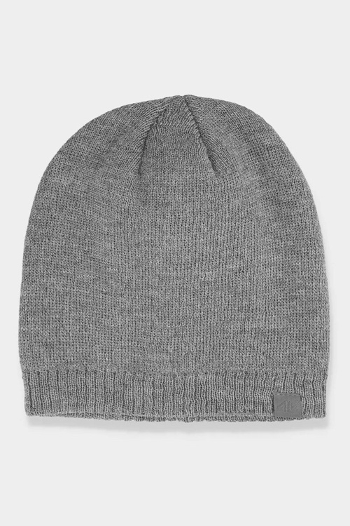 Men's Winter Hat 4F 4FAW23ACAPM304-24M Gray