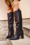 Women's High Boots Black Forever