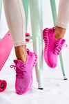 Women's sports material shoes Pink Lenney