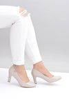 Women's Sergio Leone pumps Light Grey Lacquered Orsola
