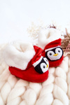 Children's Warm Penguin Red