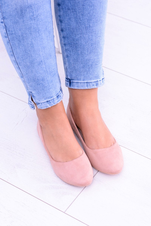 Pink Women's Bueno Suede Ballerinas