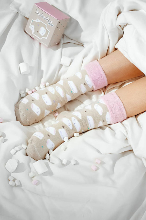 Zooxy Terry Warm Winter Marshmallows Socks