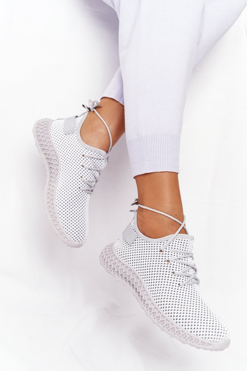 Women's Slip-on Sneakers Grey Run Away