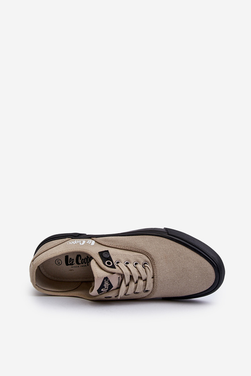 Męskie Trampki Beżowe Lee Cooper LCW-24-02-2149