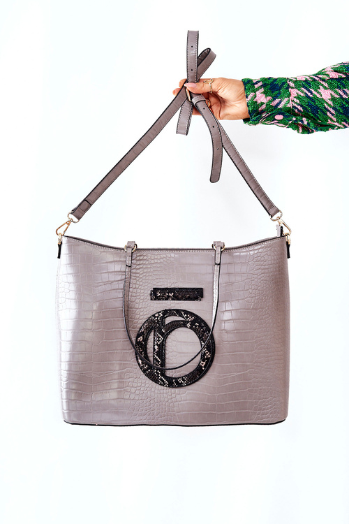 Shopper Handbag NOBO L0540 Grey