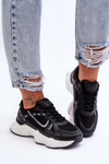 Women's Sports Sneakers Black Feluci