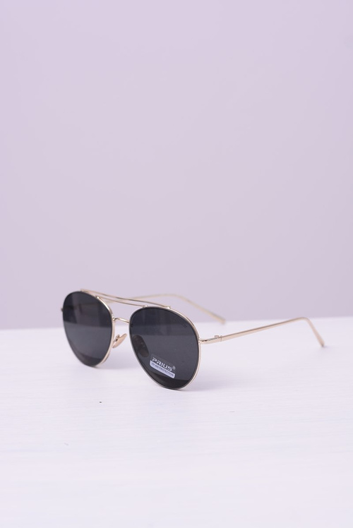 Prius PRE-42 Eyeglasses Gold Black