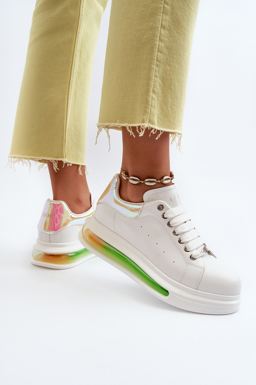 Women's Leather Sneakers GOE NN2N4029 White