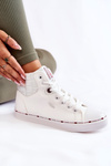 Women's High Sneakers Cross Jeans KK2R4060C White