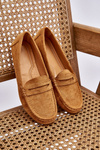 Women's Classic Suede Loafers camel Ivana