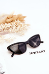 Fashionable Cat Eye Sunglasses V090169 Black