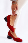 Suede Pumps La.Fi 230034R-SU Red