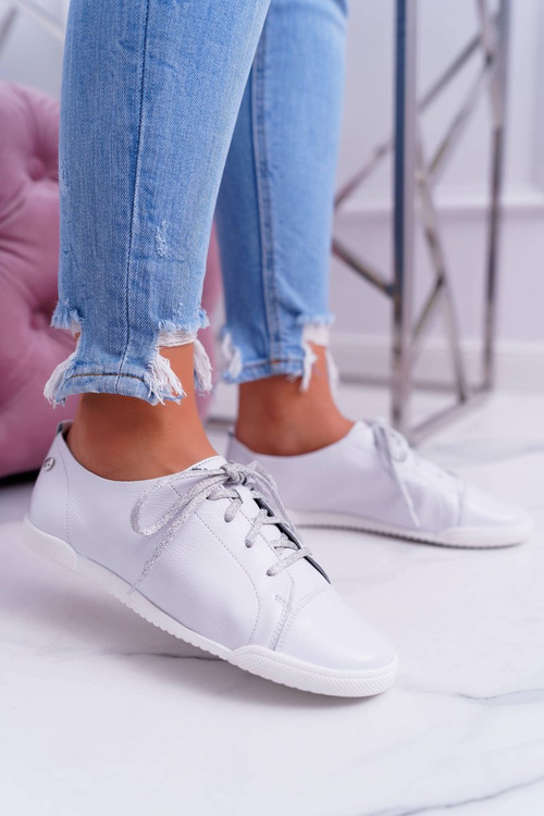 Women's Shoes Shoes Shoes Maciejka Leather White 4049A