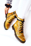 Women's Ankle Boots Maciejka Yellow 01609-47
