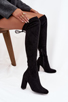 Women's Stiletto Boots Black Xamarin
