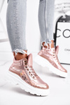 Women’s Sport Shoes Warm High Champage Davan