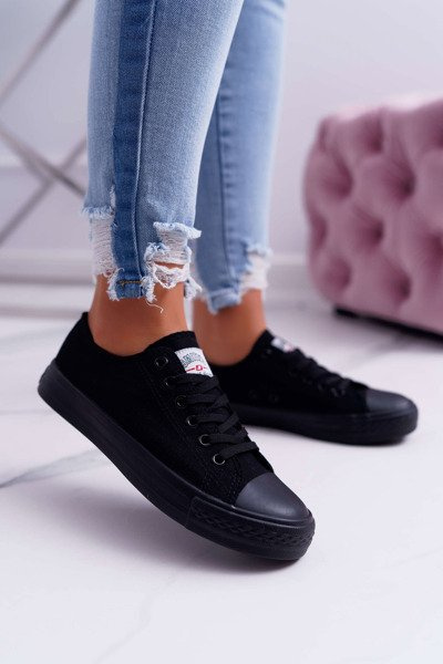 Smith's Women's Low Sneakers Black
