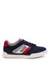Classic Men's Sports Shoes Memory Foam Big Star KK174058 Navy Blue