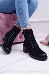 Women's Worker Boots Sergio Leone Black BT705