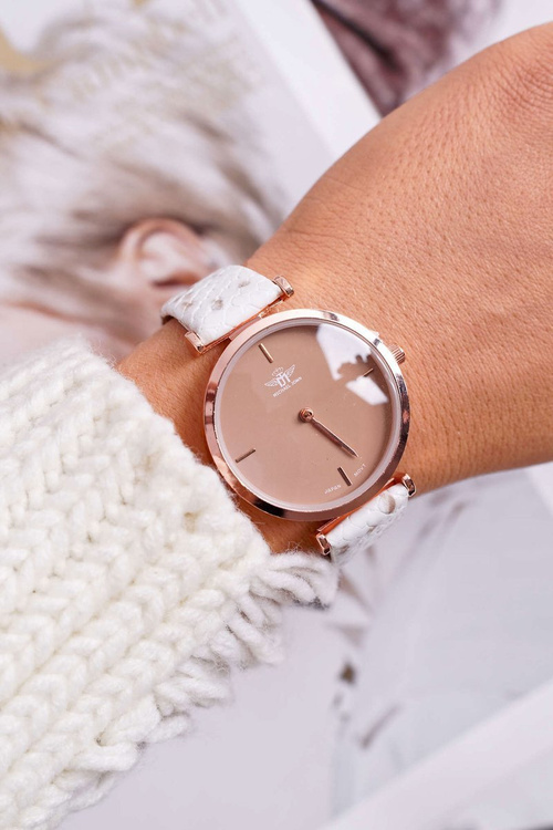Women's Watch Michael John Beige Snake Glami
