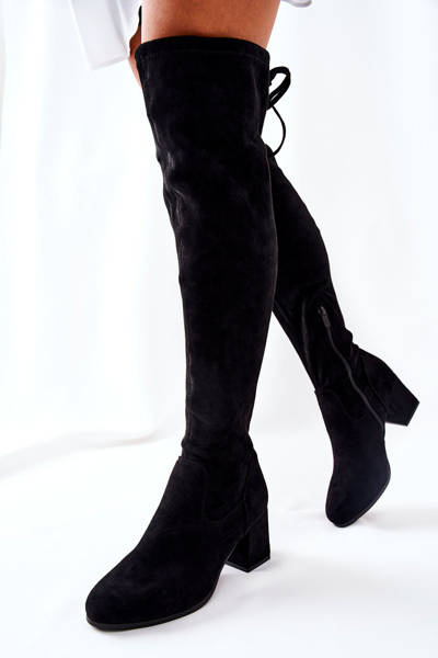 Heeled Boots Tied Isene