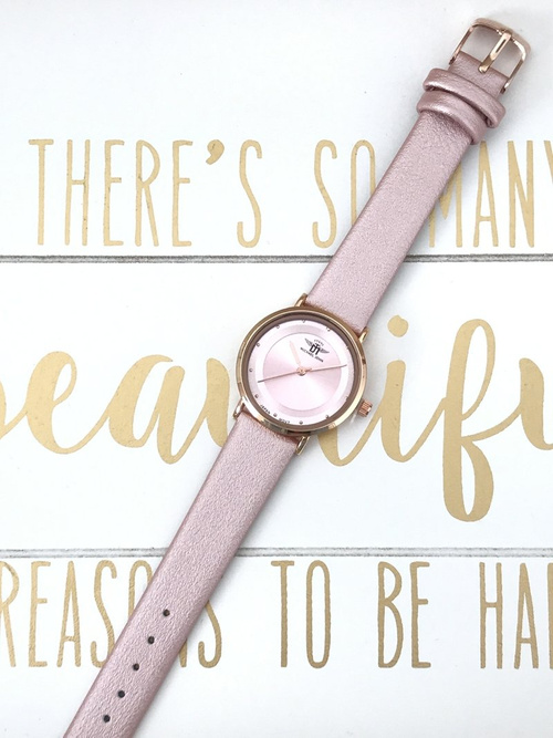 Women's Watch Michael John Paule Pink Metallic