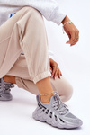 Women's Fashion Sock Sneakers Grey Daxo