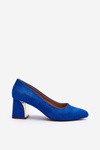 Blue Stelloria High Heel Pumps