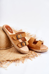 Classic Suede Women's Slippers Camel Casilda