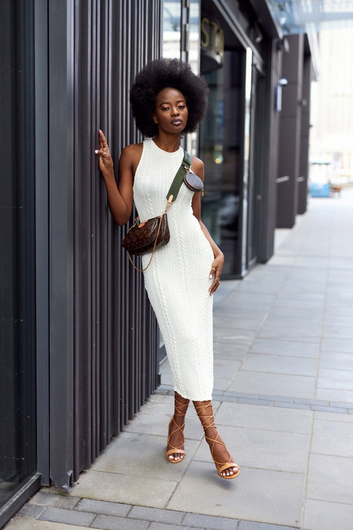 Wiązane Sandały Na Słupku Camel Catwalk