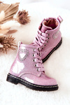 Children's Lacquer Glitter Boots Pink Macy's