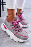 Women's Sneakers Memory Foam System Big Star KK274030 Grey