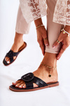Women's Fashionable Slippers Black Sansa