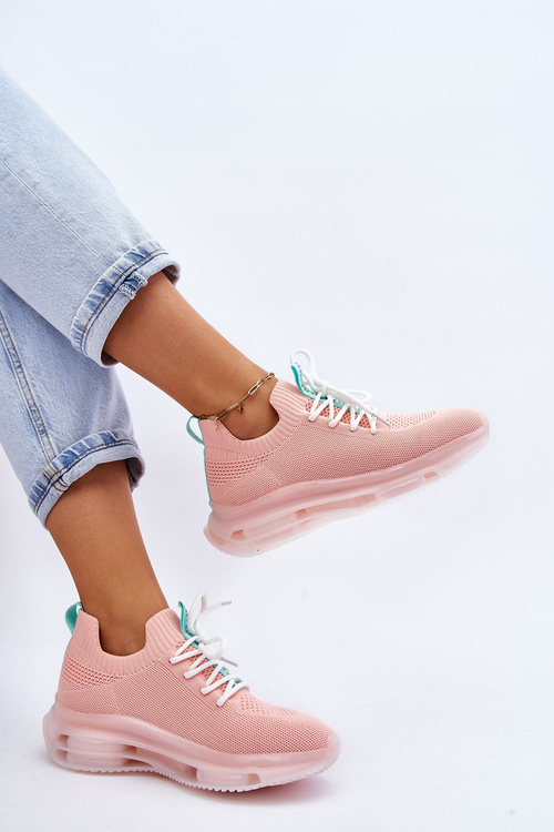 Women's Slip-on Sock Shoes GOE JJ2N4081 Light pink