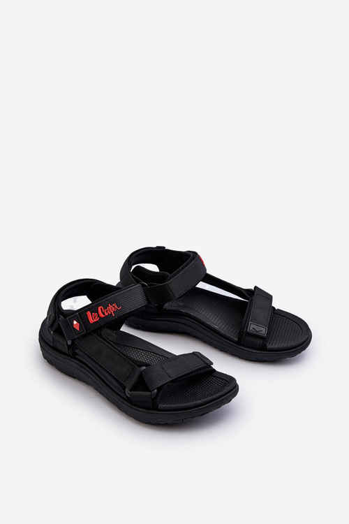 Sandały Sportowe Męskie Czarne Lee Cooper LCW-24-34-2620